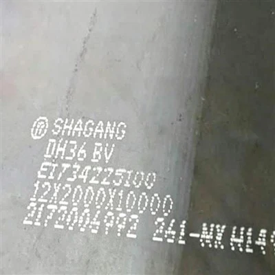 BV Marine Steel Sheet Material